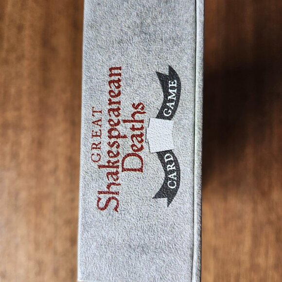 Great Shakespearean Deaths: Card Game (2016) COMPLETE Spymonkey Chronicle Books - Picture 4 of 6